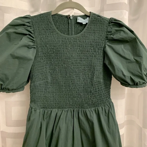 Tuckernuck green Sussex dress size Small - Picture 6 of 7
